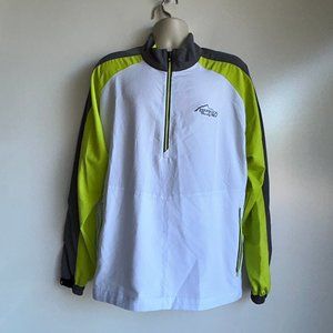 FJ FootJoy 1/2 Zip Long Sleeve Windbreaker Golf Pullover Jacket Men's XL ~EUC